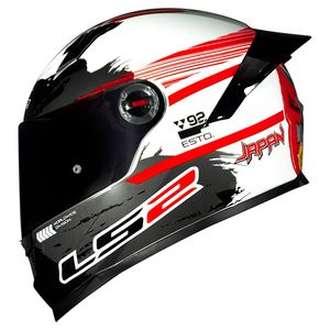 Capacete LS2 FF358 S Japan Vermelho