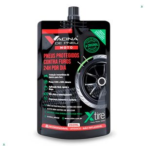 Vacina Pneu Selante Anti-furo 250ml - XTire