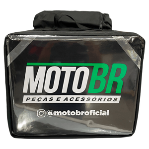 Bag Mochila De Pizza 45 Litros Moto BR IFood Rappi Motoboy lsopor Laminado