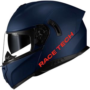Capacete Race Tech Signal Monocolor Fosco Azul