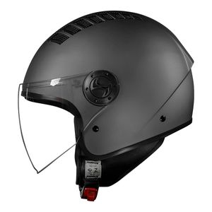 Capacete Race Tech One Monocolor Titaniun Fosco