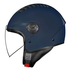 Capacete Race Tech One Monocolor Azul Fosco