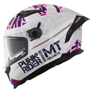 Capacete Fechado MT Braker SV Punk Rider A0
