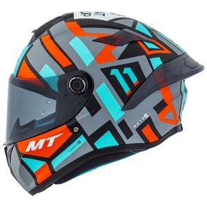 Capacete MT Targo S Sergio Garcia 23 C7 Fosco