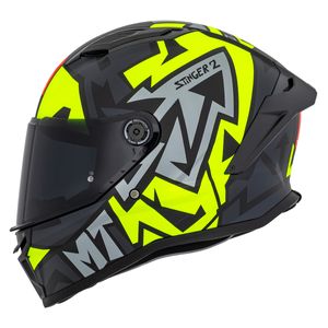 Capacete MT Stinger 2 Meld B3 Fosco