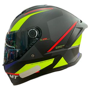 Capacete MT Stinger 2 Cheste C3 Amarelo Fluor Fosco