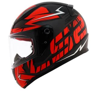Capacete LS2 FF353 Rapid Cromo Fosco Vermelho