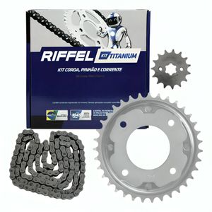 Kit Relação Biz 100 1998 Até 2005 Sem Retentor - Riffel