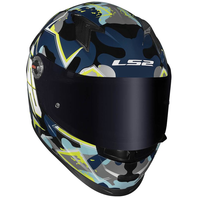 Capacete LS2 FF358 S Camo Azul Amarelo 5.jpg
