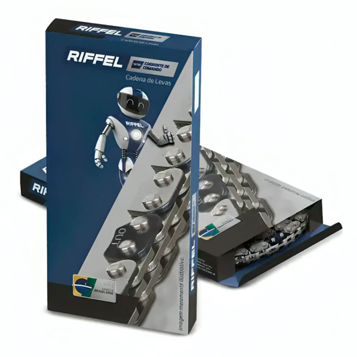 Corrente Comando Biz 100 Pop 100 Dream 100 25H-84L - MotoBR