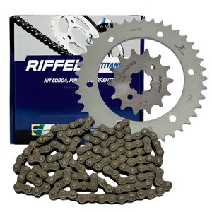 Kit Relação Fazer 150 Fz15 2023 A 2025 Sem Retentor - Riffel