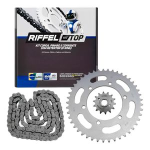Kit Relação Ninja 250R 1998 Até 2007 Com Retentor Riffel