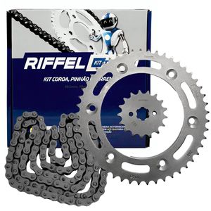 Kit Relação NXR 150 Bros ESD 2003 A 2015 Com Retentor Riffel