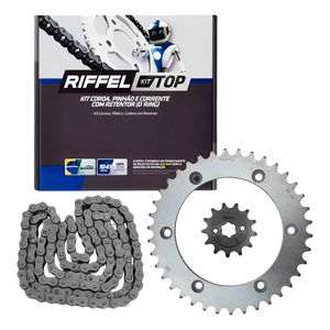 Kit Relação XR 250 Tornado 2001 Até 2008 Com Retentor Riffel