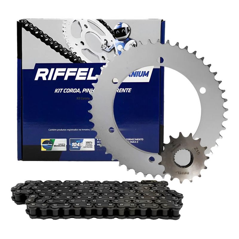 Kit Relacao XTZ 250 Lander 2006 Ate 2008 Sem Retentor Riffel 1.jpg