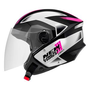 Capacete Pro Tork New Liberty 3 Pro Preto Rosa