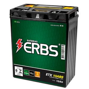 Bateria ERBS ETX10-ABS YB12-AA CB 250 400 450 650 FJ600