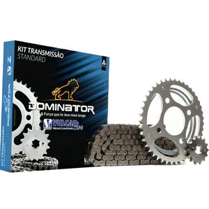 Kit Relacão Fan 125 2009 Até 2013 Sem Retentor - Dominator