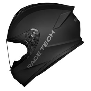 Capacete Fechado Race Tech Hit Preto Fosco