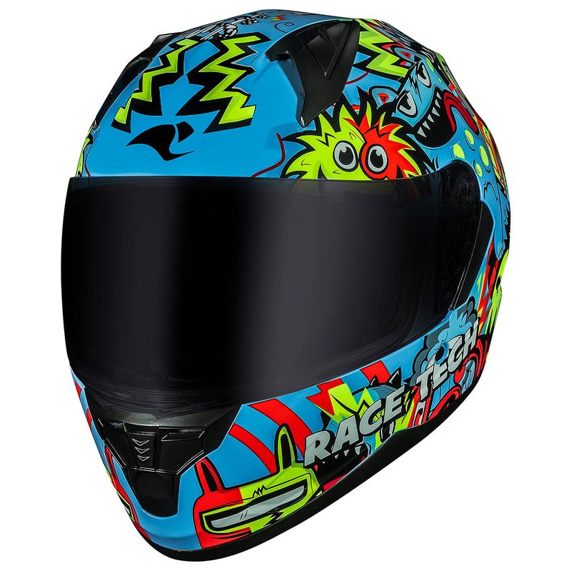 Capacete Race Tech Sector Monsters Azul Amarelo 3.jpg