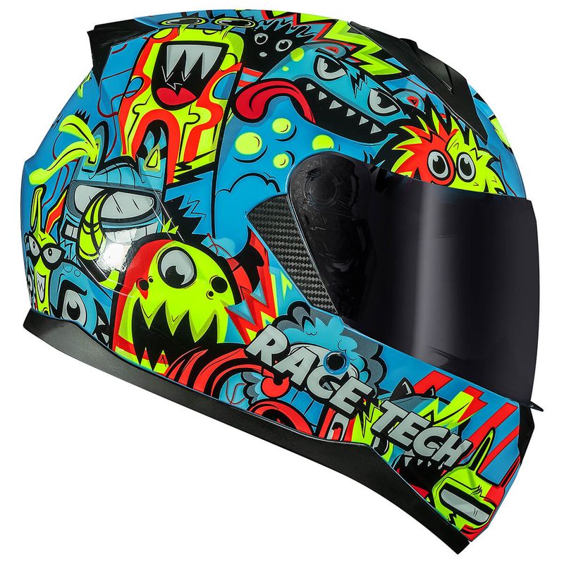 Capacete Race Tech Sector Monsters Azul Amarelo 7.jpg