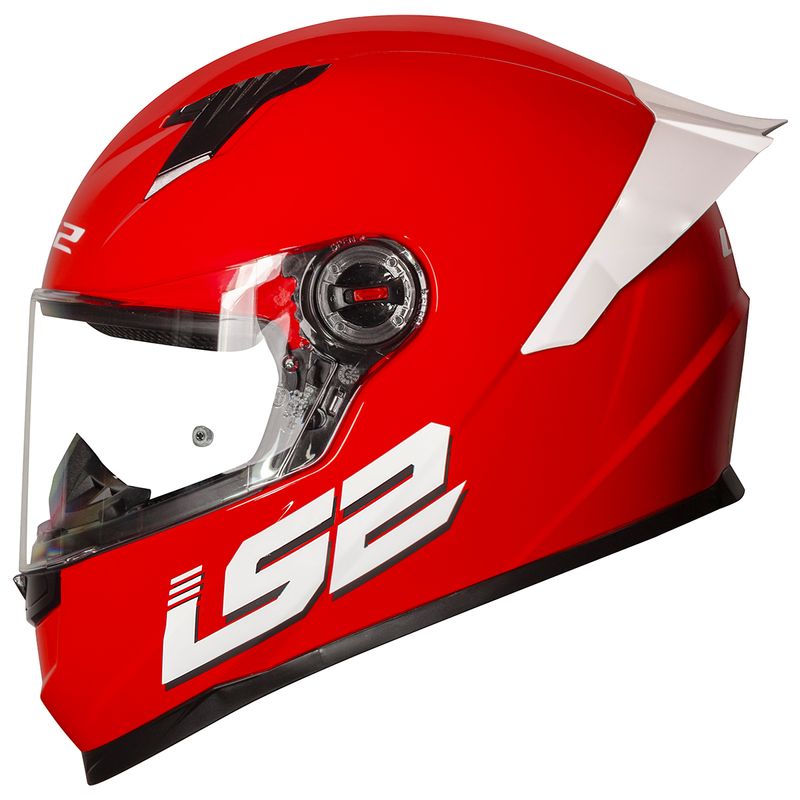 Capacete LS2 FF358 S Monocolor Bright Vermelho 1.jpg