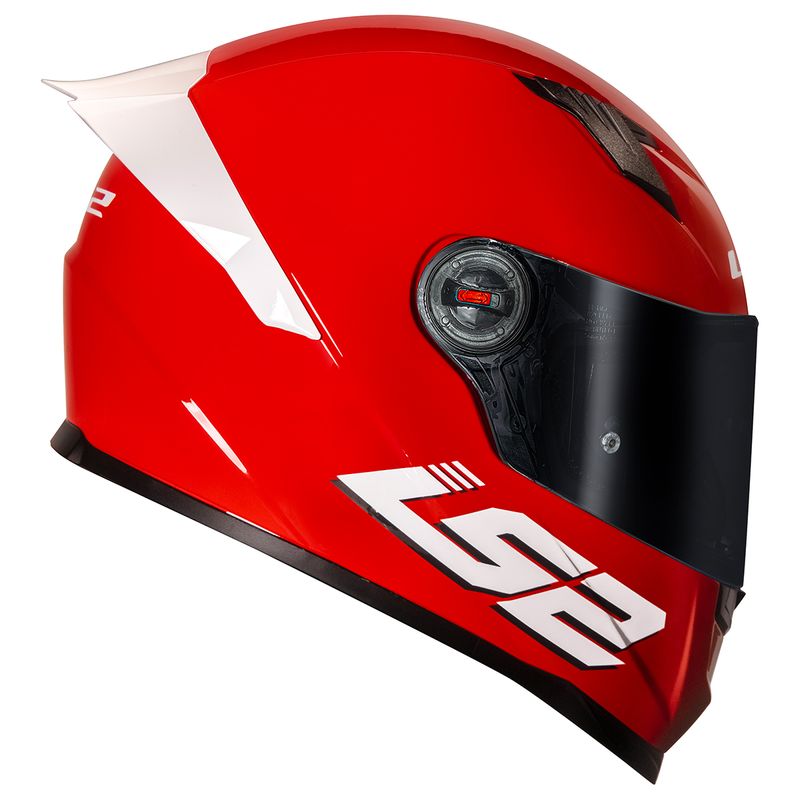 Capacete LS2 FF358 S Monocolor Bright Vermelho 7.jpg