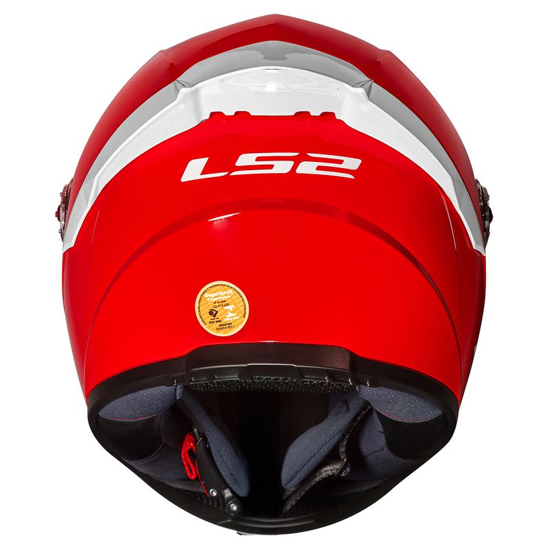 Capacete LS2 FF358 S Monocolor Bright Vermelho 9.jpg
