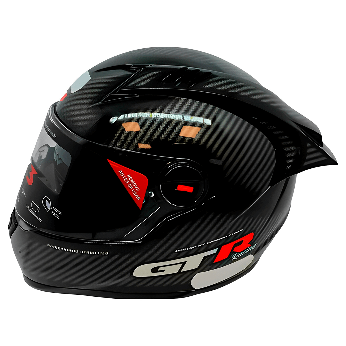 Com Narigueira - FW3 - Capacete Moto: LS2 AGV Axxis Shark Taurus