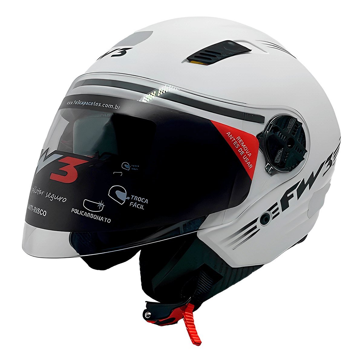 Capacete FW3 X Open UP Limit - MotoBR