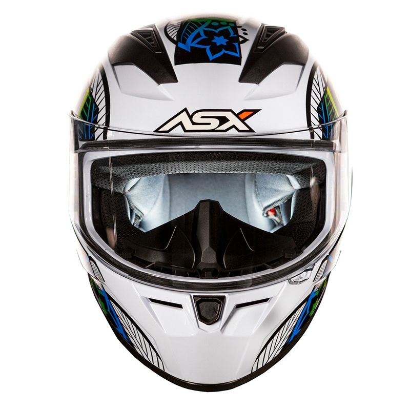 Capacete ASX City Flowers Branco Preto Color 3.jpg