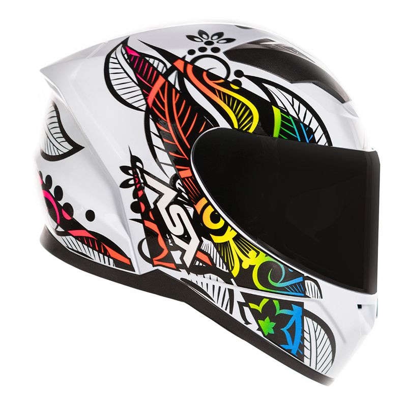 Capacete ASX City Flowers Branco Preto Color 6.jpg