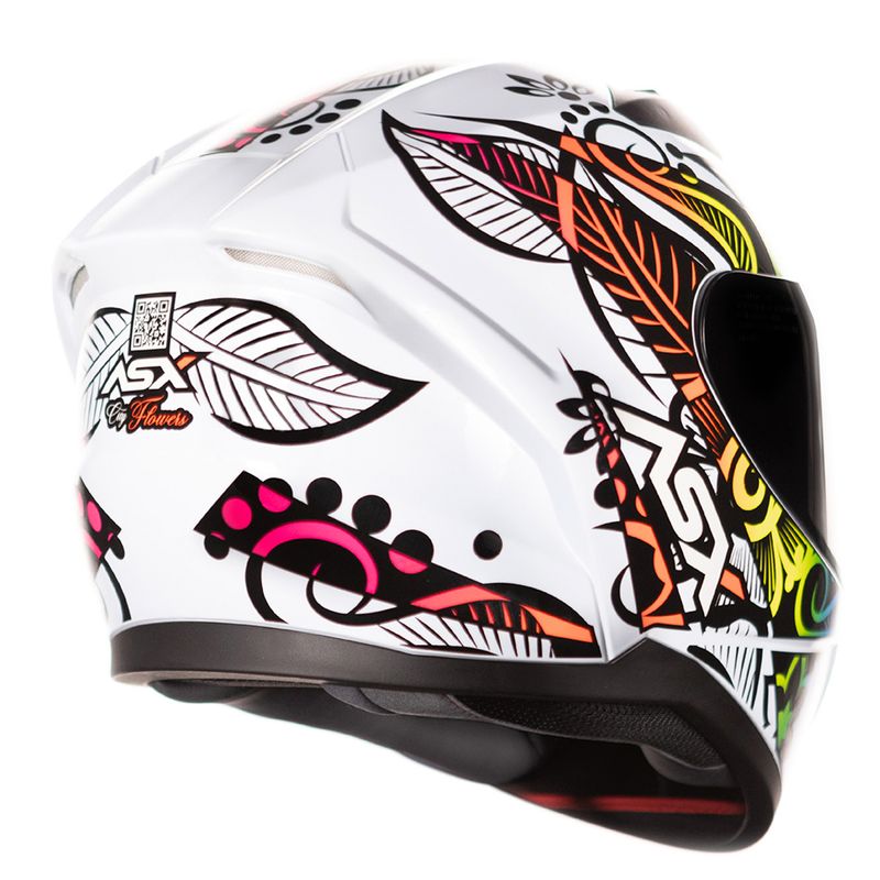 Capacete ASX City Flowers Branco Preto Color 7.jpg
