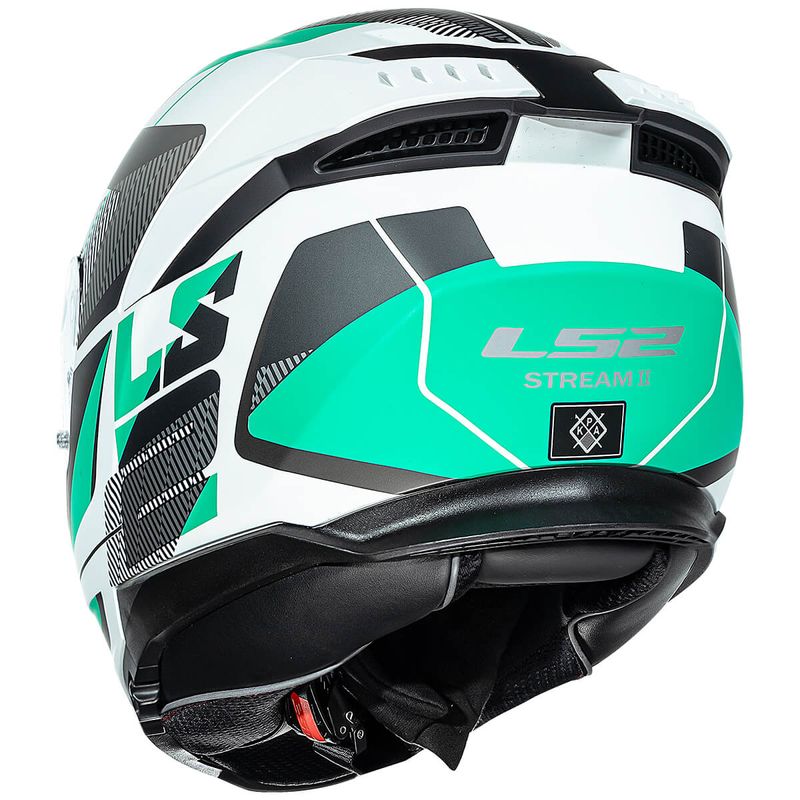 Capacete LS2 FF808 Stream 2 Road Cyan Cinza Fosco 9.jpg