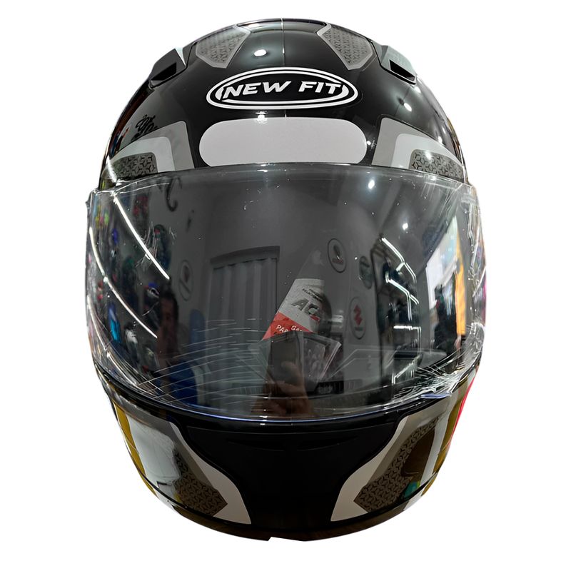 Capacete EBF New Fit Shift Preto Prata 2.jpg