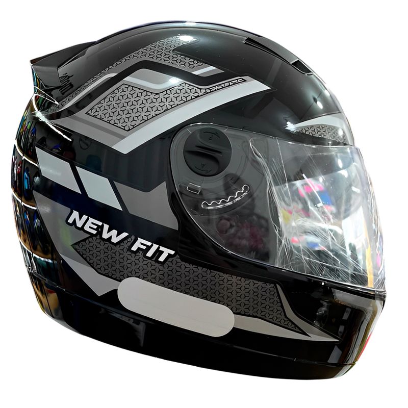 Capacete EBF New Fit Shift Preto Prata 3.jpg