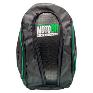 Mochila Sport Moto BR Com Capa Chuva Preta