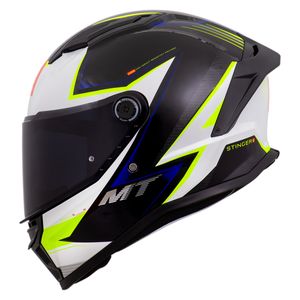 Capacete MT Stinger 2 SR B10 Amarelo Fluor
