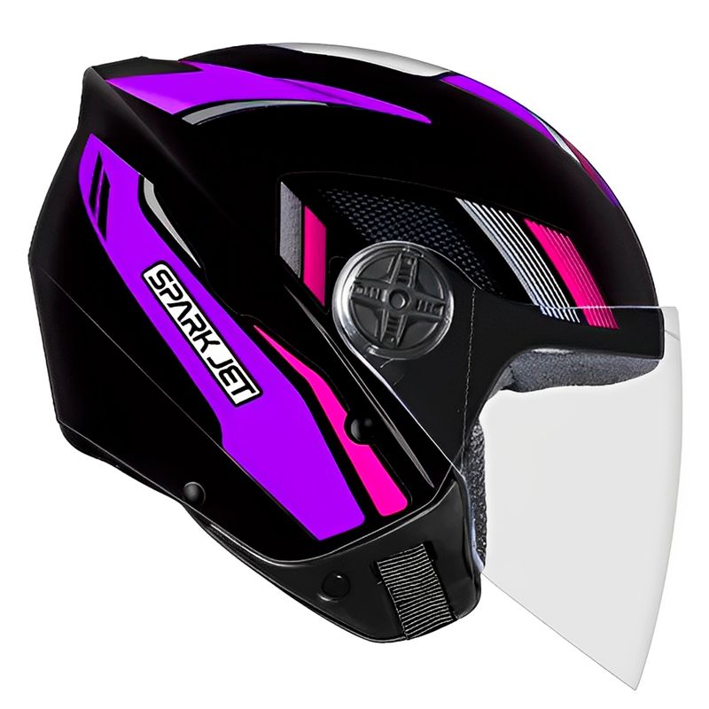 Capacete EBF Spark Jet Sting Preto Lilas 4.jpg