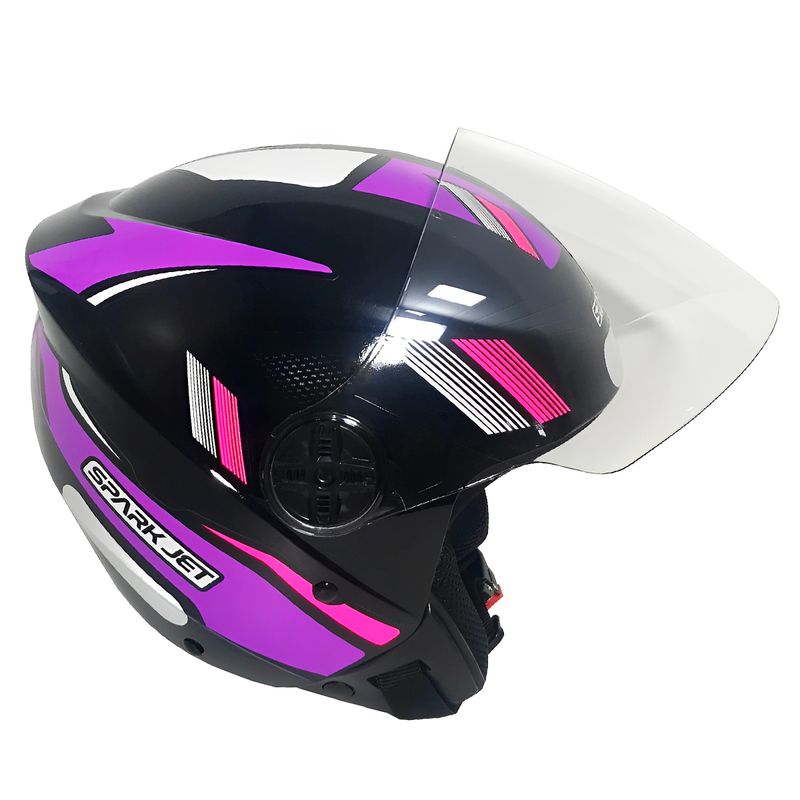 Capacete EBF Spark Jet Sting Preto Lilas 5.jpg