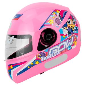 Capacete Infantil Gow Sweet Rosa