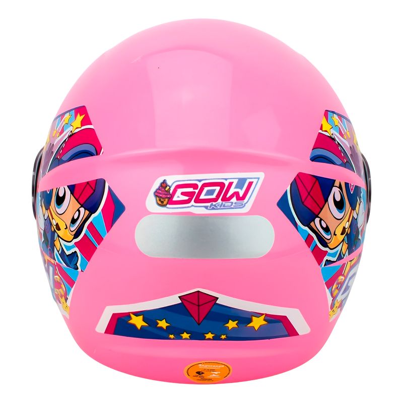 Capacete Infantil Gow Sweet Rosa 5.jpg