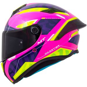 Capacete MT Targo S Dazzter C8 Rosa