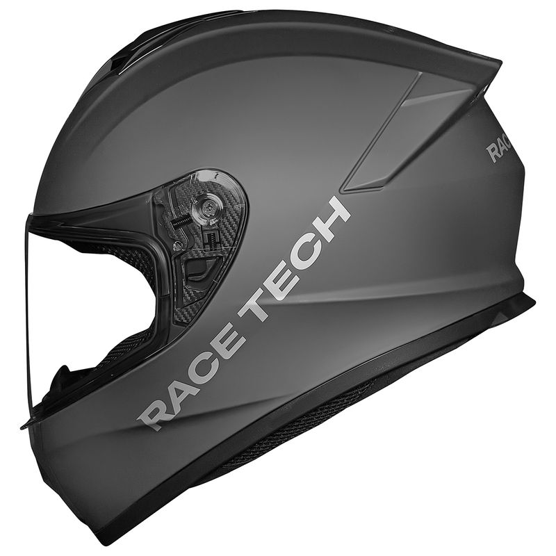 Capacete Race Tech Hit Monocolor Titanio Fosco 1