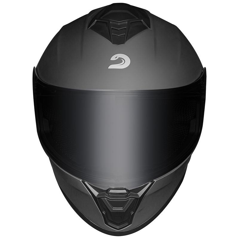 Capacete Race Tech Hit Monocolor Titanio Fosco 3