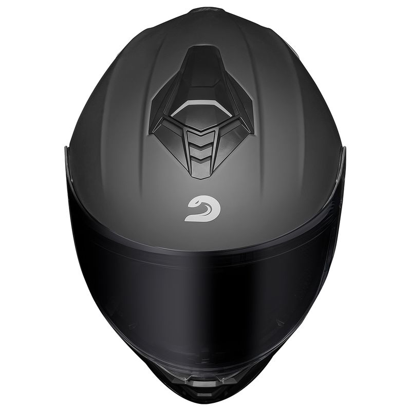 Capacete Race Tech Hit Monocolor Titanio Fosco 4