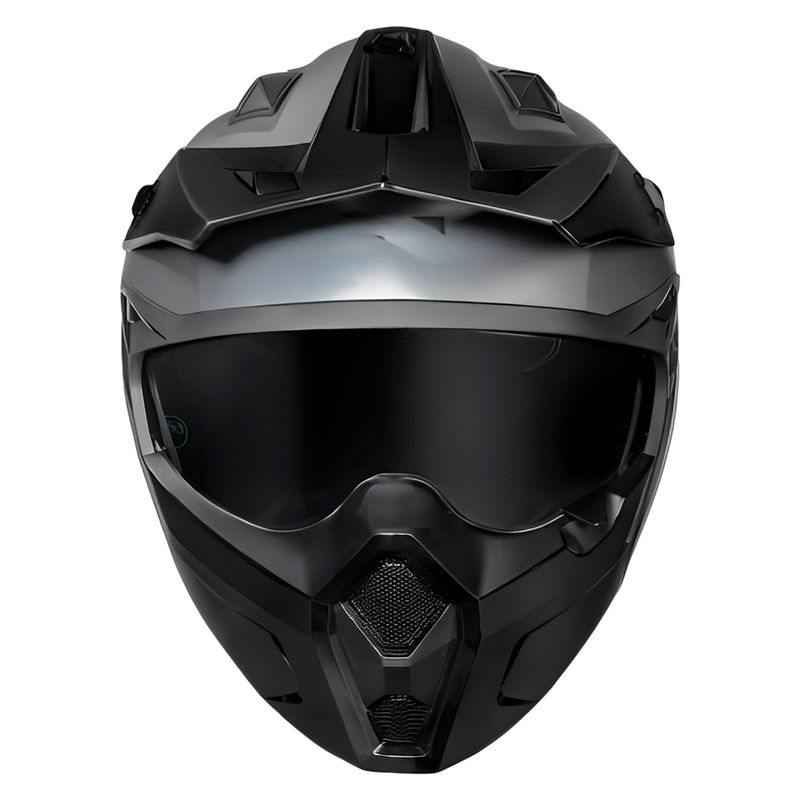 Capacete Norisk Darth 2 Monocolor Titanio 2