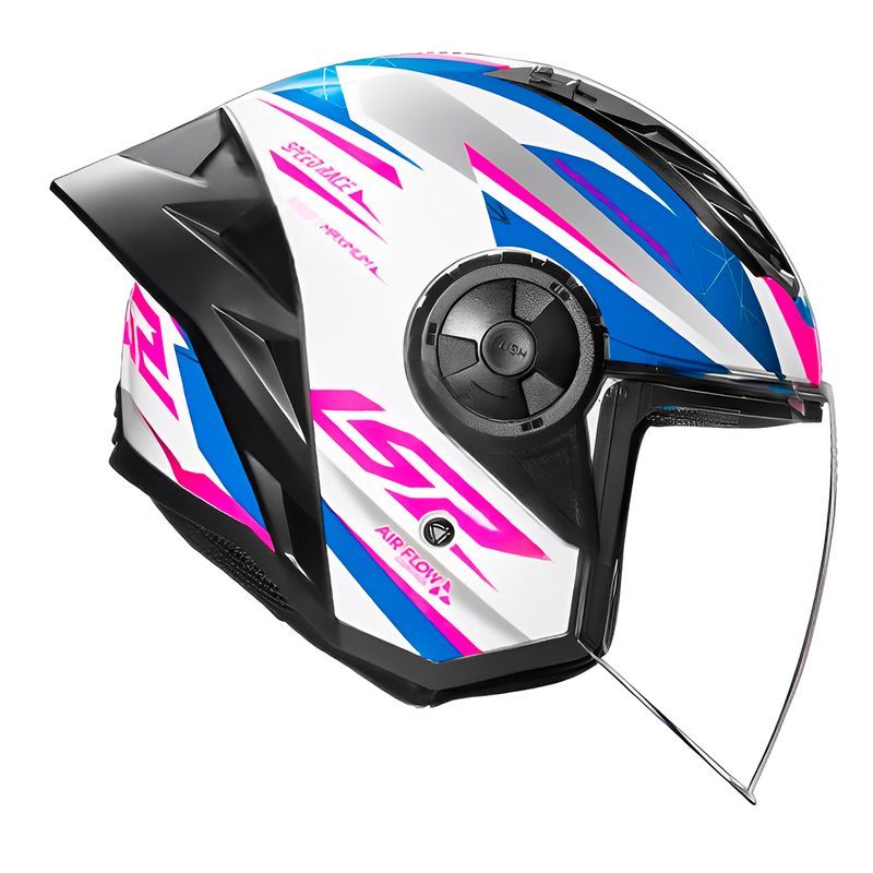 Capacete-LS2-OF616-S-Airflow-2-Draze-Branco-Rosa-Azul-3