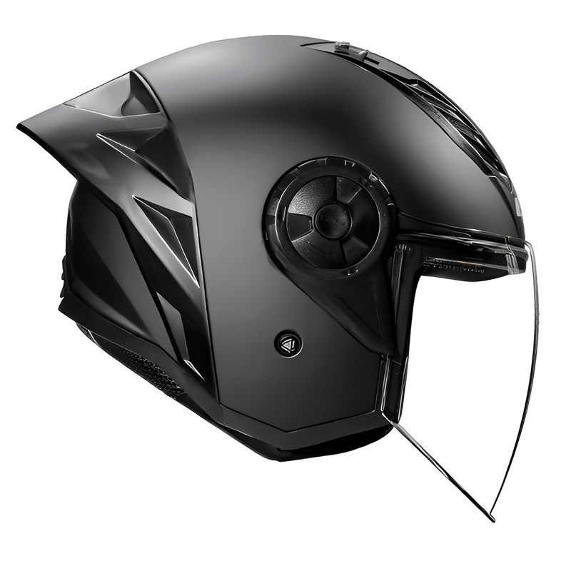 Capacete LS2 OF616 S Airflow 2 Monocolor Preto Fosco 3