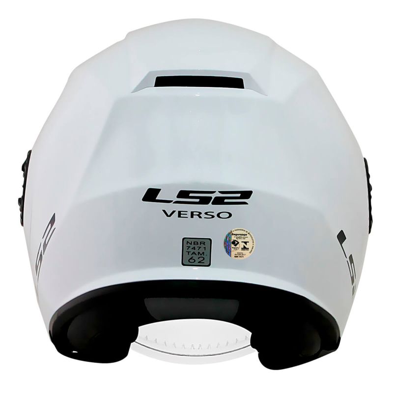 Capacete LS2 OF570 Verso Branco 4